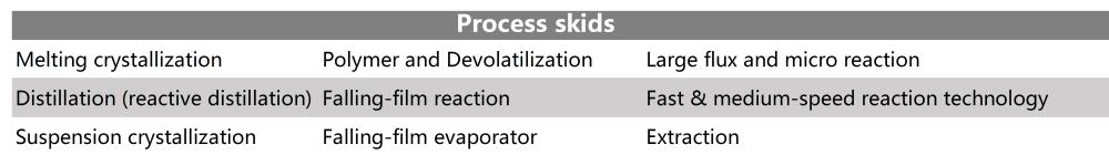 DODGEN Pilot Skid For Chemical Process